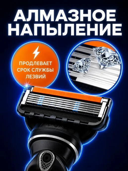Сменные кассеты для бритвенных станков Fusion5 ProGlide, вариант, фото 6