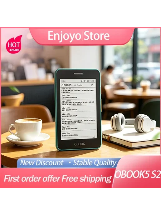 OBook5 S2 мини-электронная книга 32 ГБ, 32 ГБ, зеленый, фото 2