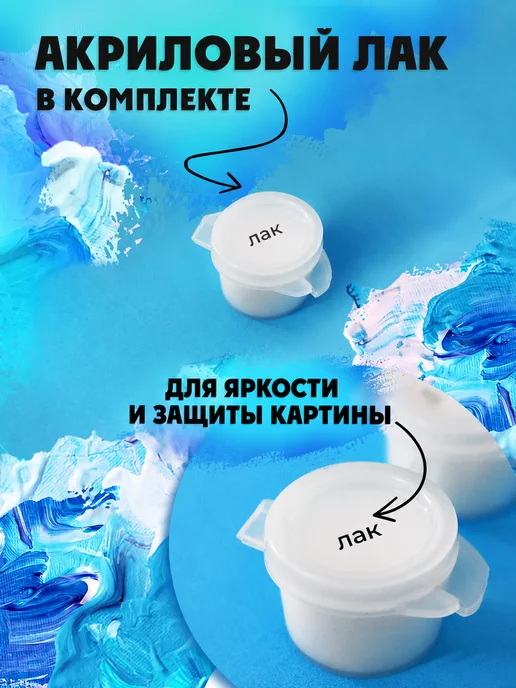 Make!T Картина по номерам Улица фонарь город, 3 шт, фото 6