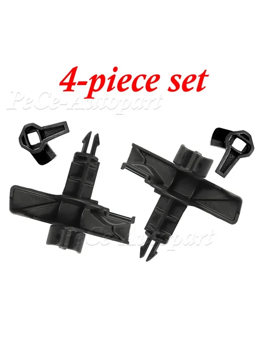 Новый комплект из 2 4 шт. замков капота для Smart Fortwo 451, 4 шт