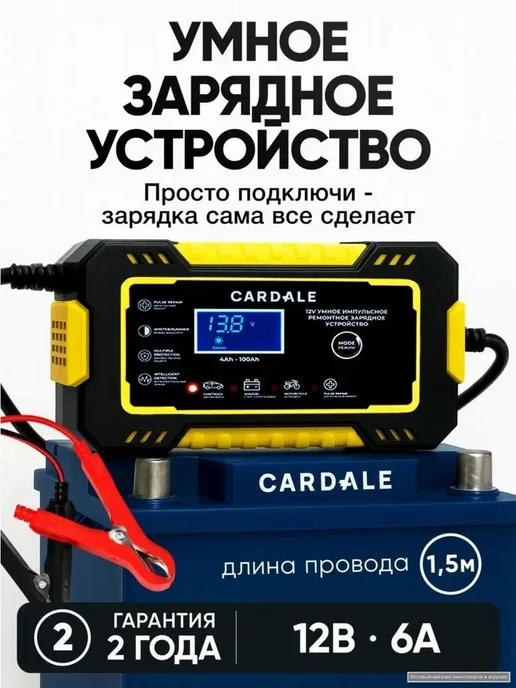 Зарядное устройство 12В для авто, вариант, фото 2