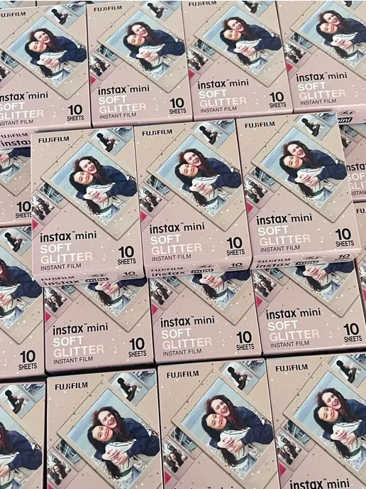 FUJIFILM Instax Mini цветная фотобумага с мерцающими частица, вариант, фото 3