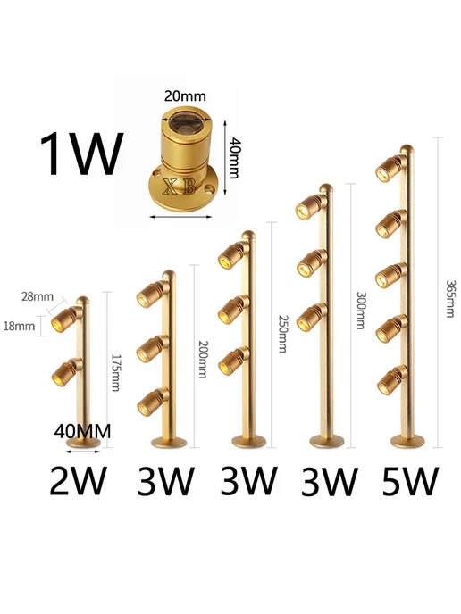 FandeYun LED точечный светильник 1-5 Вт для ювелирных 3W 250, 5 Вт, 3 Вт, фото 3