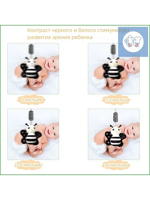 Премиальная подвесная музыкальная игрушка для колясок, и от, вариант, фото 3