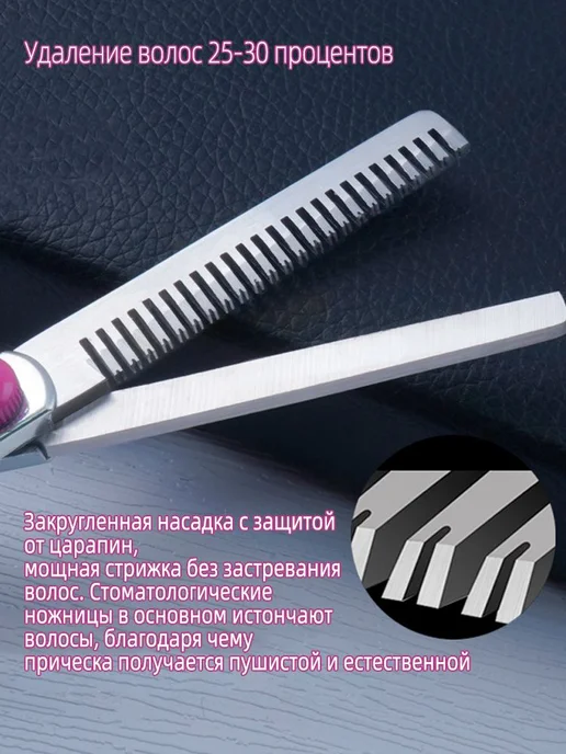 Ножницы для стрижки собак и кошек, набор инструментов для, серый, фото 4