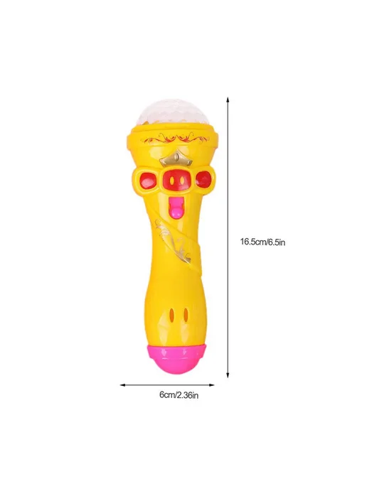 Игрушечный микрофон с проектором, вариант, фото 4