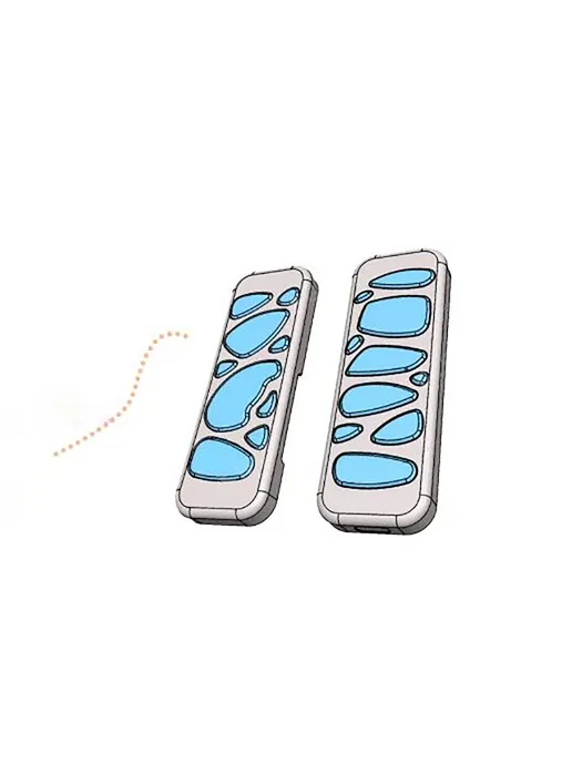 GOSJFC Игрушка-антистресс BRAIN EDC Snake 2.0 Zirconium Fidget Slid, вариант, фото 4