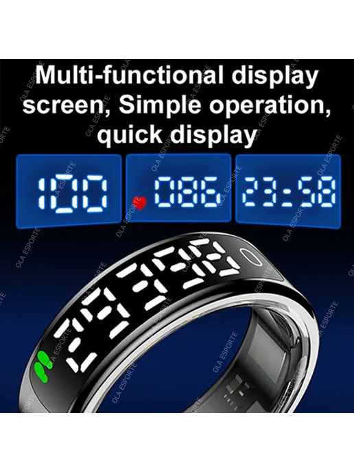 Ola Esporte Smart Ring для Galaxy с HD экраном 10, RoseGold, вариант, фото 3