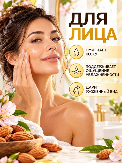 Verba Natura Миндальное масло косметическое рафинированное и, вариант, фото 3