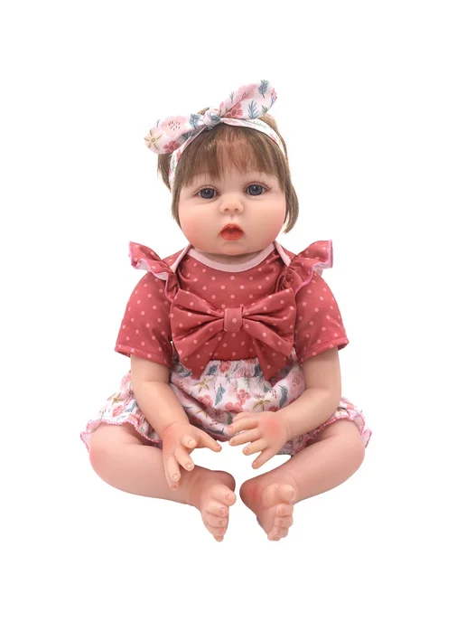 siaustp Одежда для кукол Reborn 20-22" коричневая, цвет 26, 20-22, фото 7