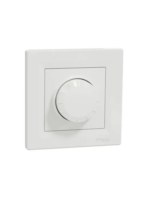 Schneider Electric Диммер SE EPH6800121 Asfora LED RC-370Вт в сборе белый, белый