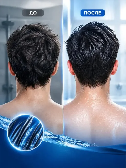 NIVEA Гель для душа 2в1 Пробуждающий Men 2×250 мл, 2x250, фото 3