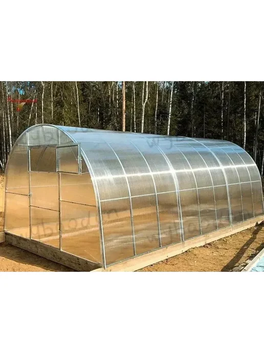 Парник для дачи арочный 6х3 м, покрытие из, 6x3 м, фото 2