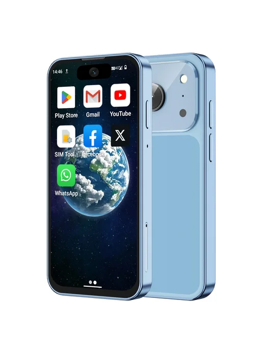 Смартфон soyes Xs19 Pro Mini 2/16 ГБ, голубой