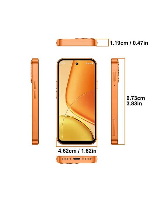 Смартфон soyes Xs19 Pro Mini 2/16 ГБ, голубой, фото 3