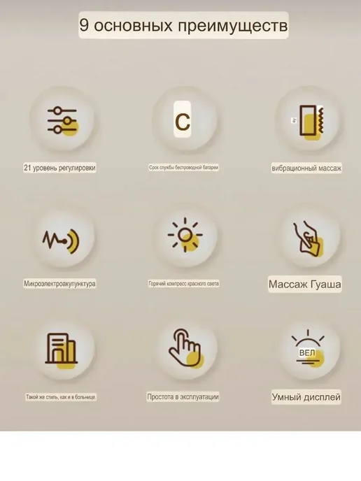 GOODSTORAGE Электрический массажер, вариант, фото 4