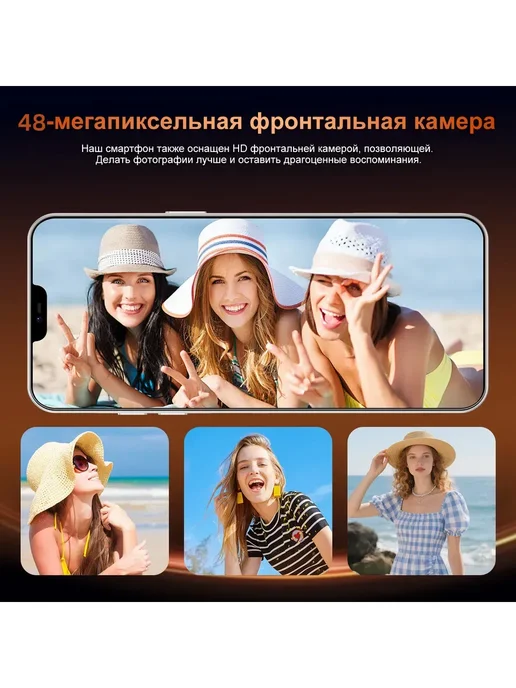 Смартфон Pro Max I17 Pro Max Deep 12/512 ГБ, синий, фото 6