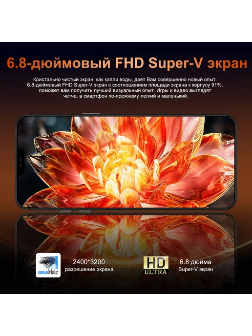 Смартфон Pro Max Iphome I17 Pro Max 121 ТБ, цвет не указан, фото 8