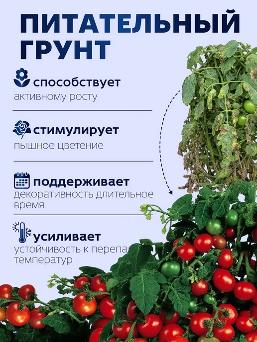 Грунт для растений универсальный, 5 л, Лама Торф, 5 л, фото 2